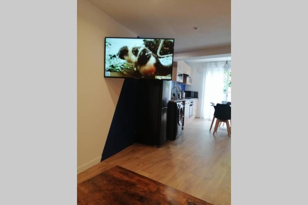 Charmant Appartement Avec Terrasse Pont-de-lʼIsère 外观 照片